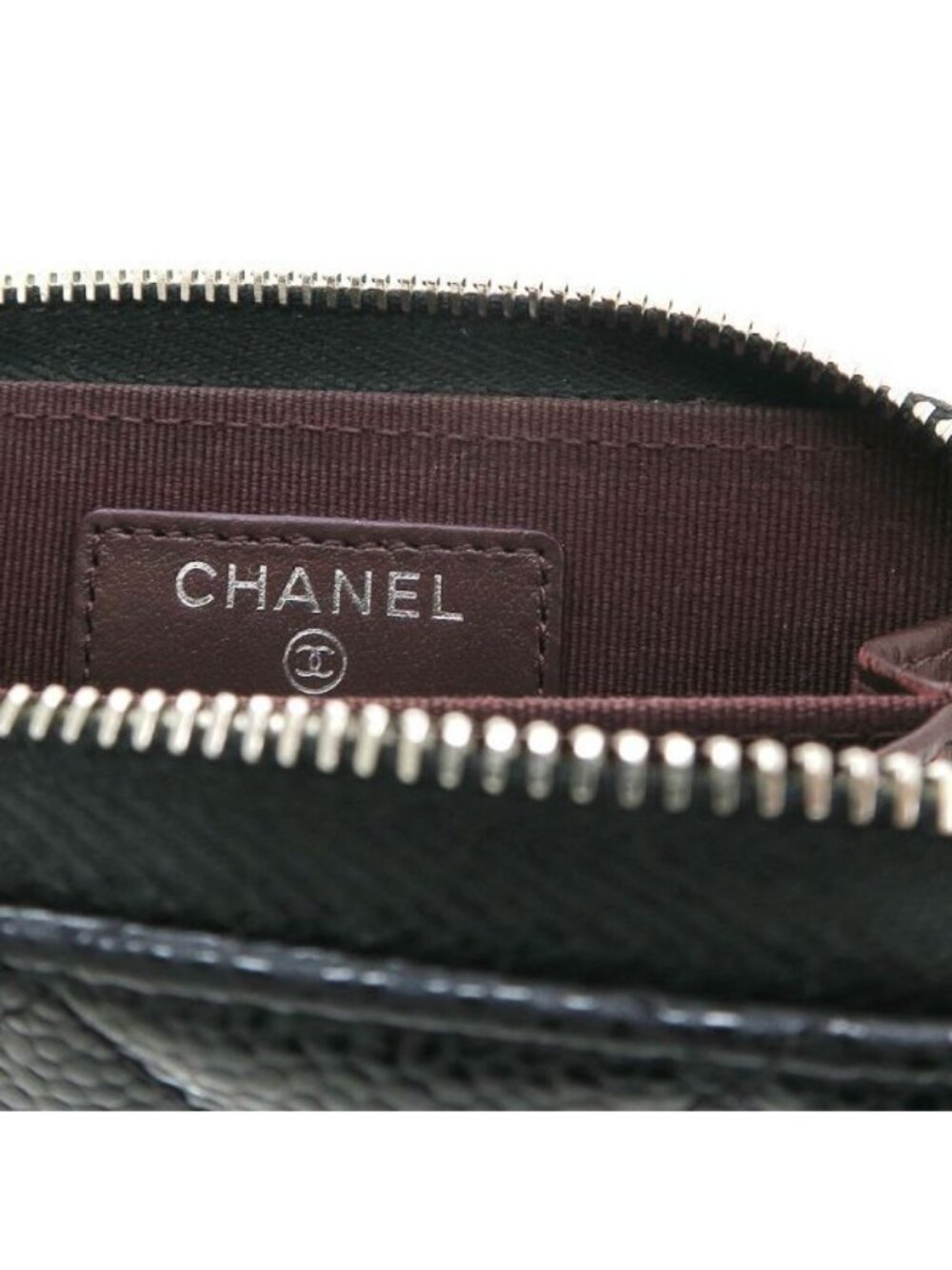 Chanel Quilted Caviar Coin Case - Picture 7 of 9